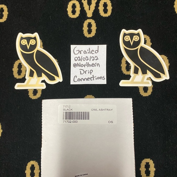 Black OVO Ashtray - Picture 5 of 8